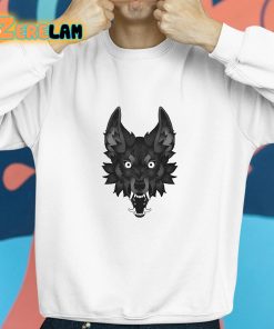 Snarling Canine Wolf Shirt 8 1
