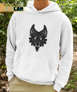 Snarling Canine Wolf Shirt 9 1
