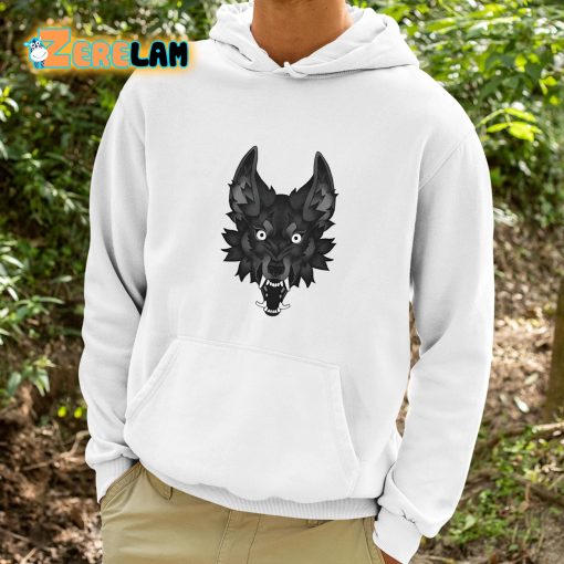 Snarling Canine Wolf Shirt