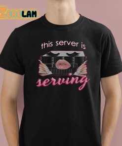 Snazzy Seagull This Server Is Serving Shirt 1 1