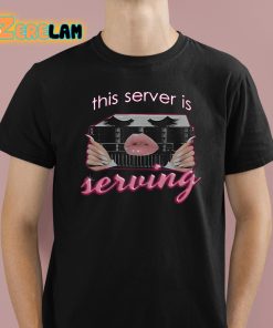 Snazzy Seagull This Server Is Serving Shirt