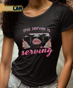 Snazzy Seagull This Server Is Serving Shirt 4 1