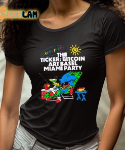 Sonic Summer The Ticker Bitcoin Art Basel Miami Party Shirt 4 1