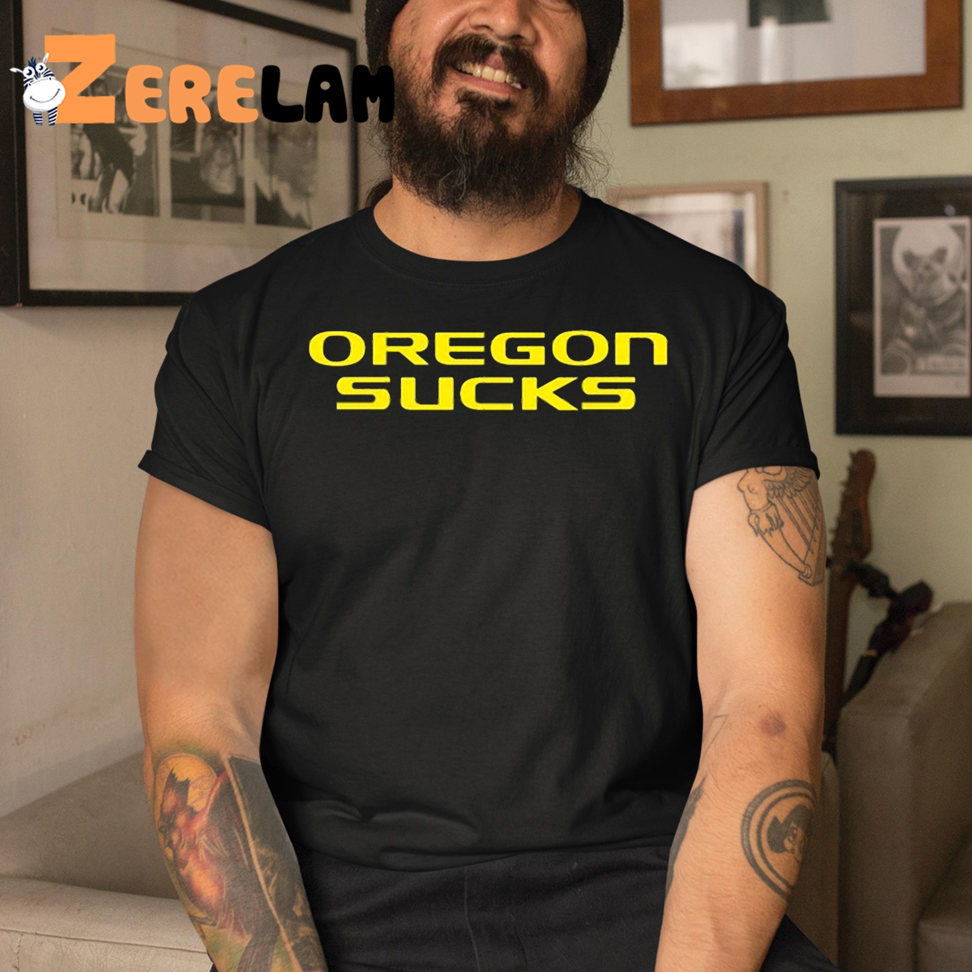 Spencer Hawes Oregon Sucks Shirt 3 1