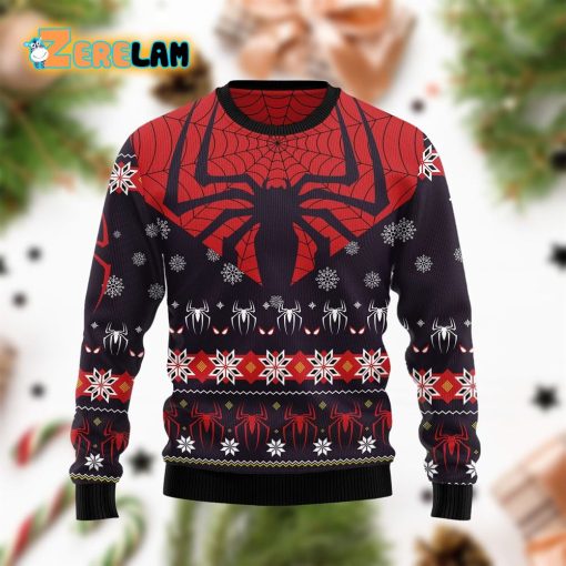 Spider Season To Be Spidey Christmas Funny Ugly Sweater