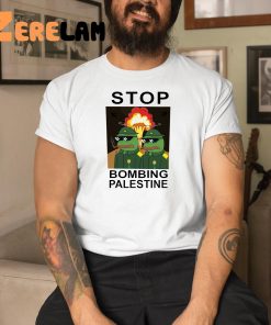 Stop Bombing Palestine Shirt 8 1