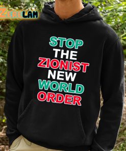 Stop The Zionist New World Order Shirt 2 1