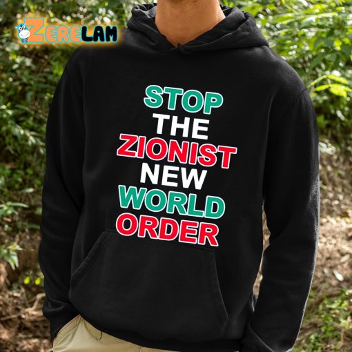 Stop The Zionist New World Order Shirt