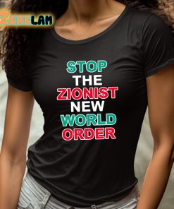Stop The Zionist New World Order Shirt 4 1
