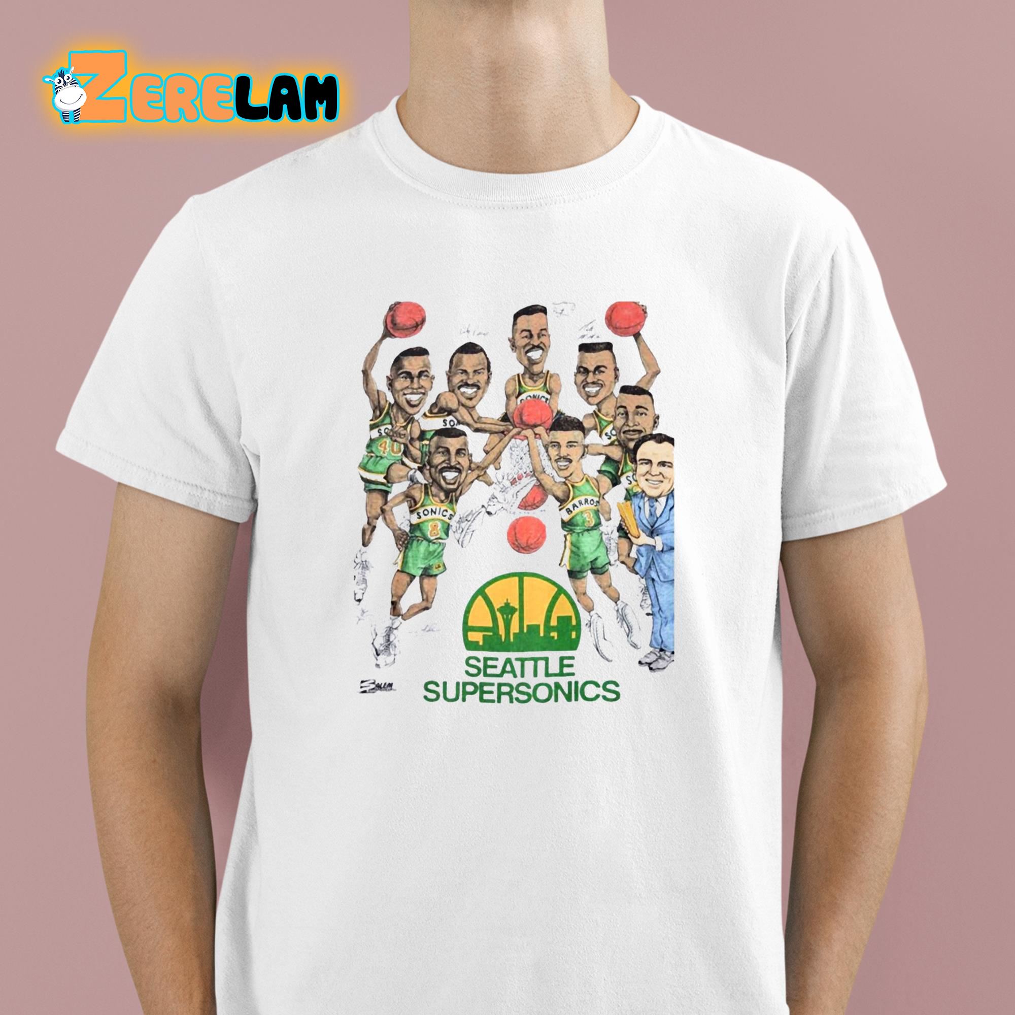 SuperSonics Basketball Funny Shirt