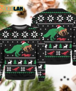 T-Rex Christmas Ugly Sweater