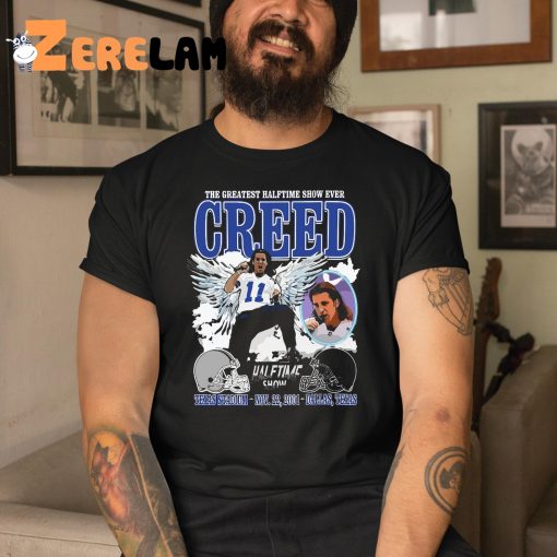 The Greatest Halftime Show Ever Creed Shirt