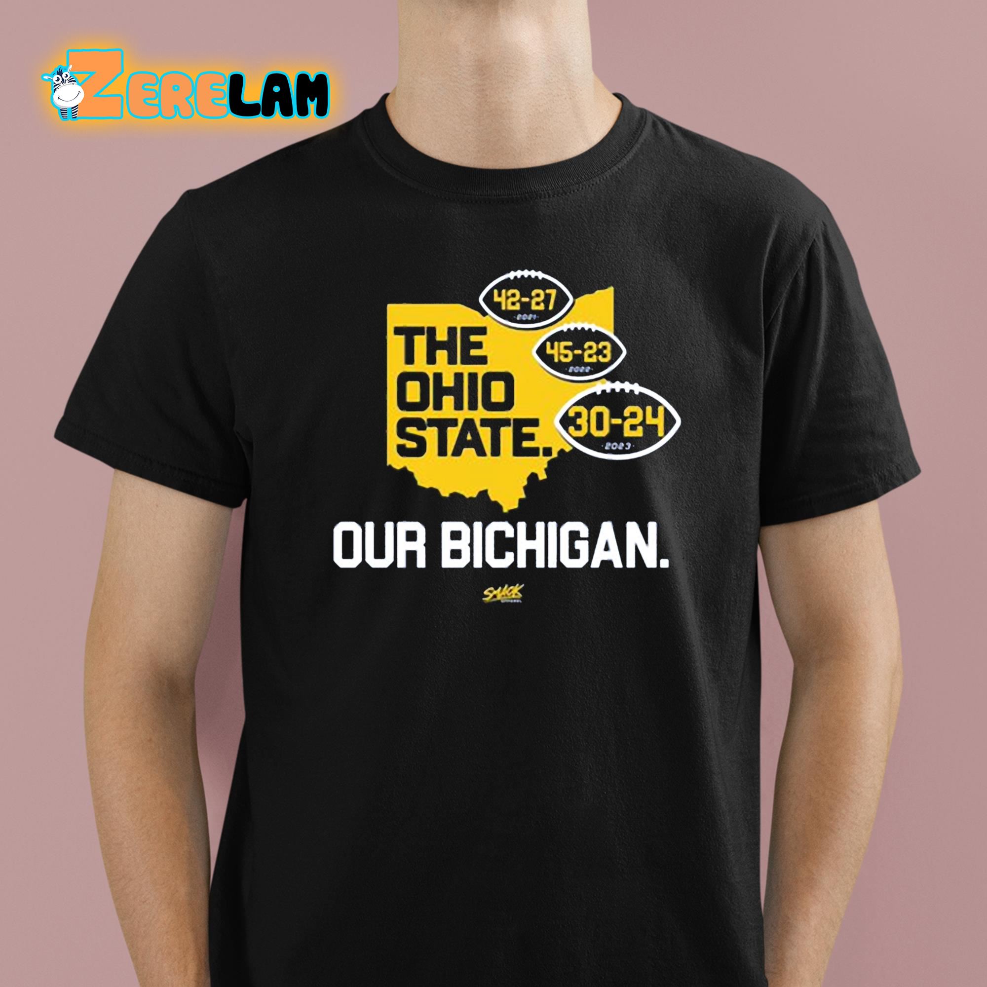 The Ohio State Our Bichigan Shirt 1 1