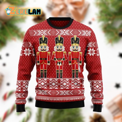Three Nutcrackers Funny Ugly Sweater
