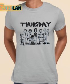 Thursday Band Vintage Shirt grey 1