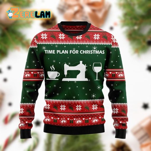 Time Plan For Christmas Sewing Funny Ugly Sweater