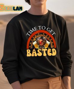 Time To Get Basted Funny Thanksgiving Shirt 3 1