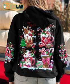 Tis The Season Christmas Drinks Hoodie