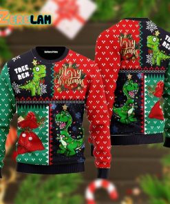 Tree Rex Merry Christmas Ugly Sweater