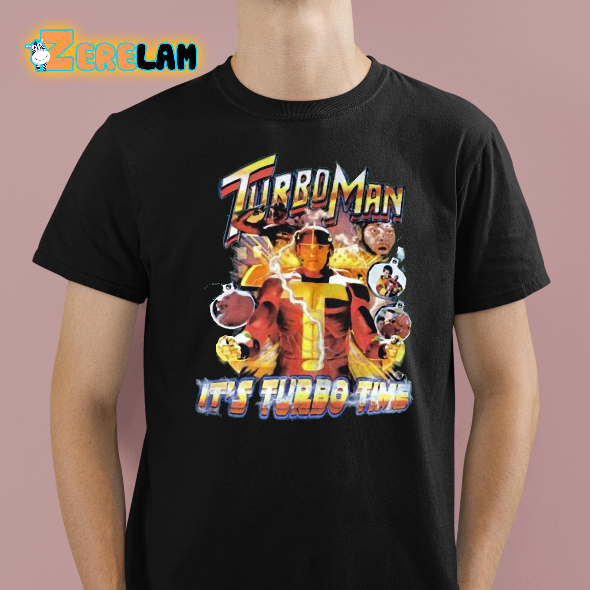 TyCun Turbo Man Its Turbo Time Shirt 1 1