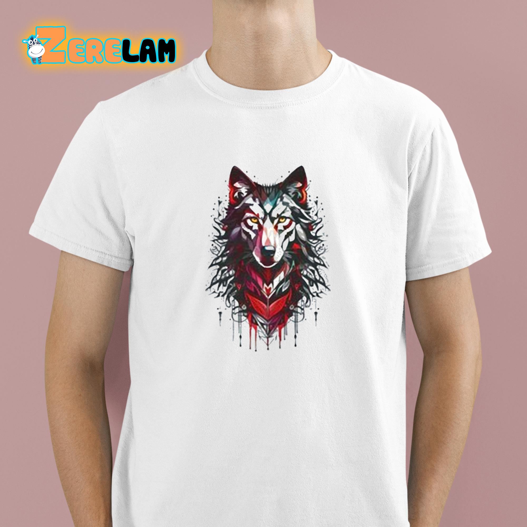 Uneek Majestic Wolf Shirt 1 1