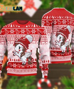 Unicorn Lovers Christmas Red Funny Ugly Sweater