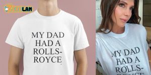 Victoria Beckham Releases My Dad Had a Rolls Royce T Shirt