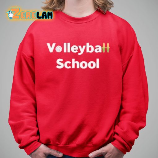 Volleyball School Corn Shirt