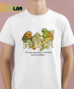 We Must Stop Eating Cried Toad As He Ate Another Funny Shirt