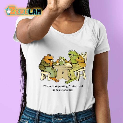 We Must Stop Eating Cried Toad As He Ate Another Funny Shirt