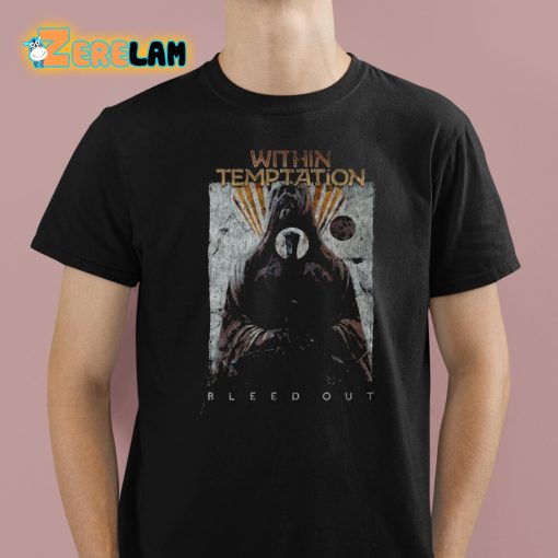 Within Temptation Bleed Out 2024 Tour Shirt