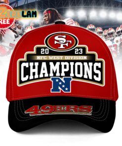 2023 NFC West Divison Champions 49ers Hat