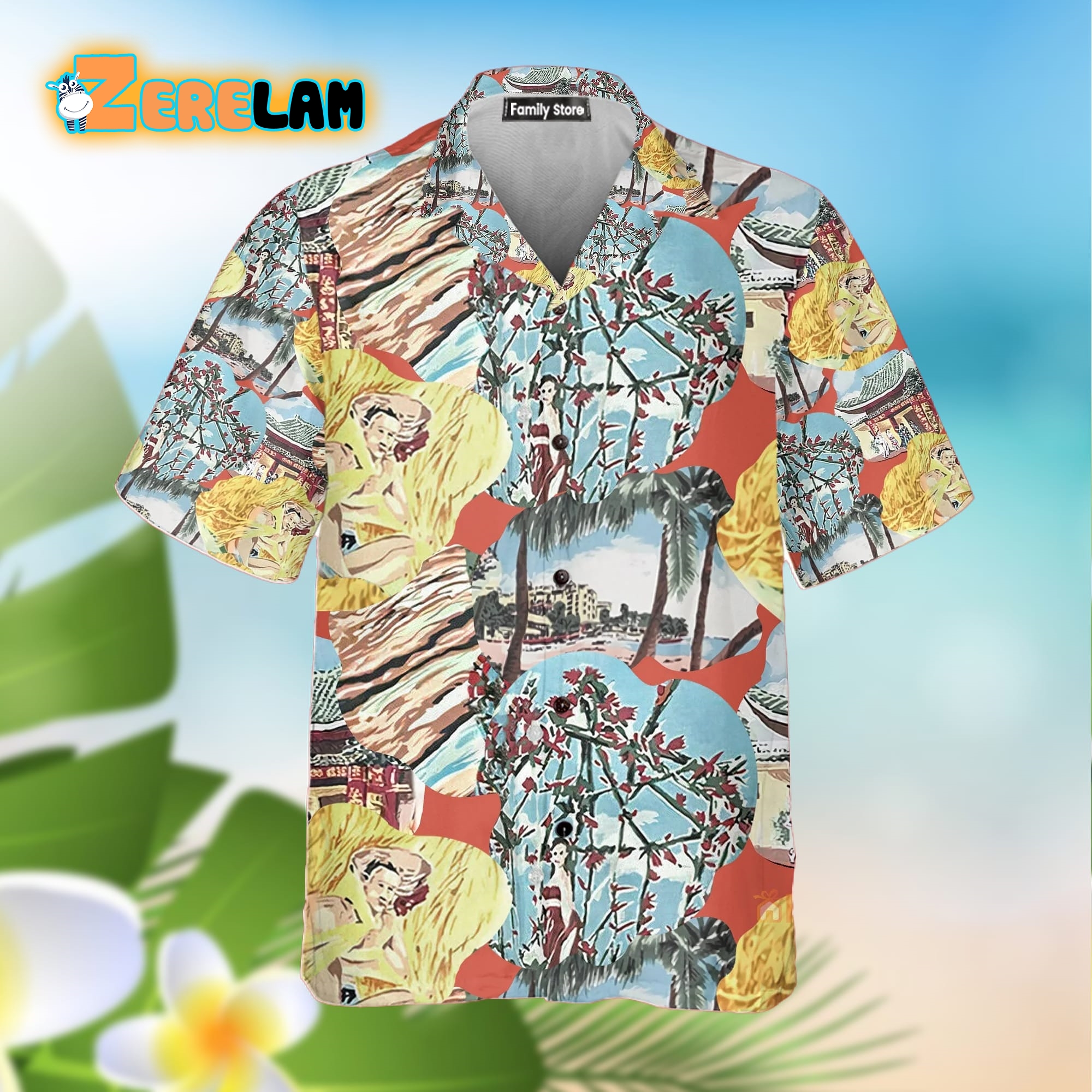 3D Jim Carrey In Ace Ventura Pet Detective Hawaiian Shirt - Zerelam