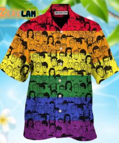 3D ST And Faces LGBT Pride Month Ver Custom Hawaiian Shirt