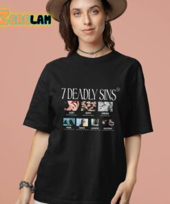 7 Deadly Sins Lust Envy Greed Pride Wrath Laziness Gluttony Shirt 13 1
