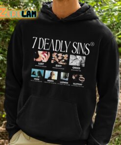 7 Deadly Sins Lust Envy Greed Pride Wrath Laziness Gluttony Shirt 2 1