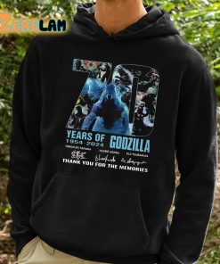 70 Years Of 1954 2024 Godzilla Thank You For The Memories Shirt 2 1