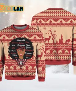 Delta Sigma Theta Limited Edition Ugly Christmas Sweater