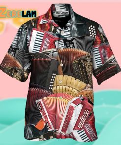 Accordion A Gentleman Is Someone Who Can Play The Accordion – Hawaiian Shirt