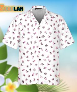 Ace Ventura Jim Carrey Shirt Movie Prop Hawaiian Shirt