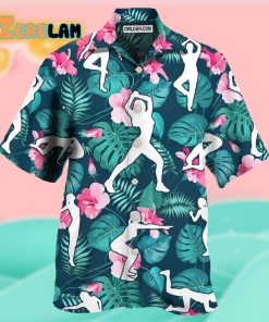 Aerobics Tropical Floral – Hawaiian Shirt