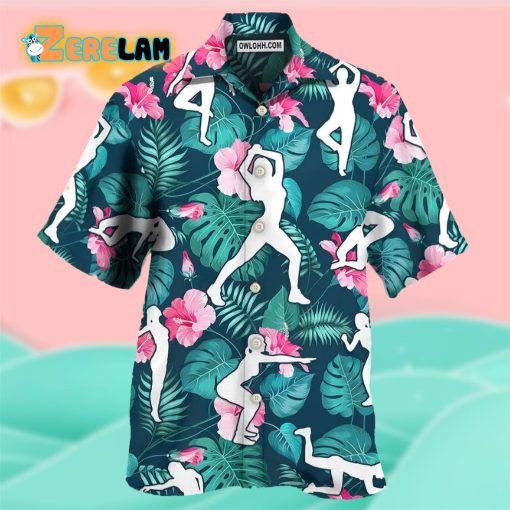 Aerobics Tropical Floral – Hawaiian Shirt