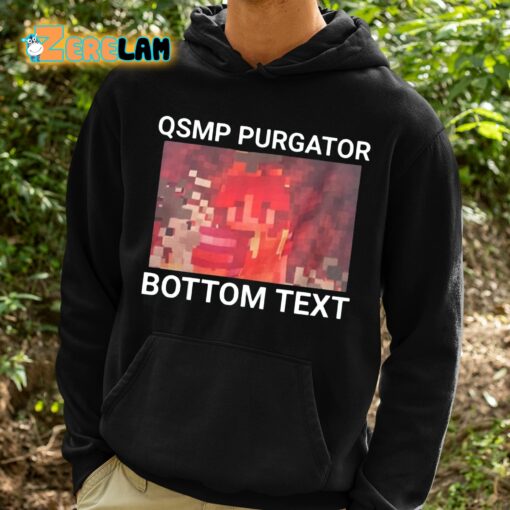 Aimsey Two Qsmp Purgator Bottom Text Shirt