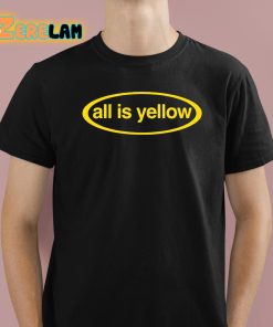 All Is Yellow Logo Shirt