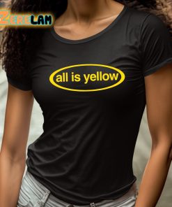 All Is Yellow Logo Shirt 4 1