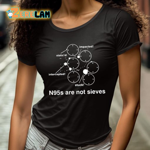 Amanda Hu N95s Are Not Sieves Shirt