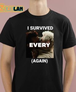 Aziraphale And Crowleys I Survived Every Again Good Omens Season 3 Shirt 1 1