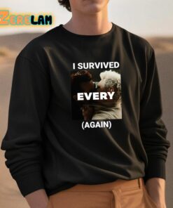 Aziraphale And Crowleys I Survived Every Again Good Omens Season 3 Shirt 3 1
