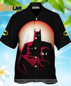 Batman Midnight Animated Hawaiian Shirt