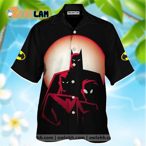 Batman Midnight Animated Hawaiian Shirt